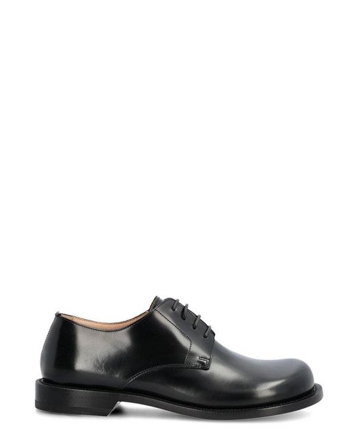 Loewe Laceup Derby Shoes in Black for Men Lyst