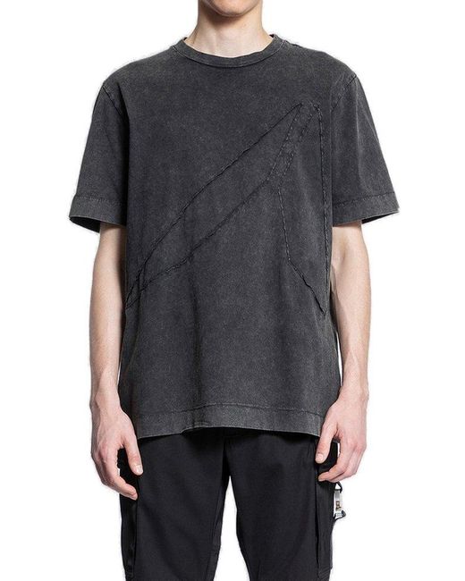 1017 ALYX 9SM Black Short-sleeved Crewneck T-shirt for men