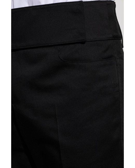 Courreges Black Trousers With Pockets for men