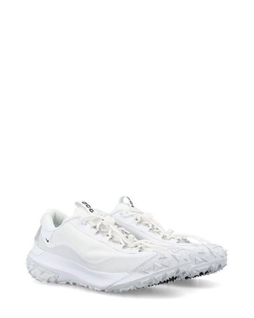 Comme des Garçons White X Nike Acg Mountain Fly 2 Low Sneakers