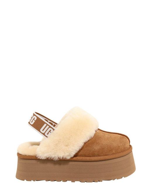 UGG Suede Sandals in Brown (Natural) | Lyst Canada