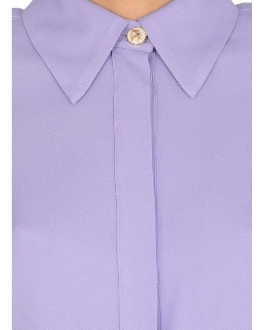 Elisabetta Franchi Shirts Purple