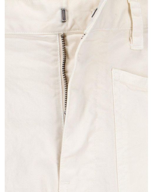 Nili Lotan White Shon Pants