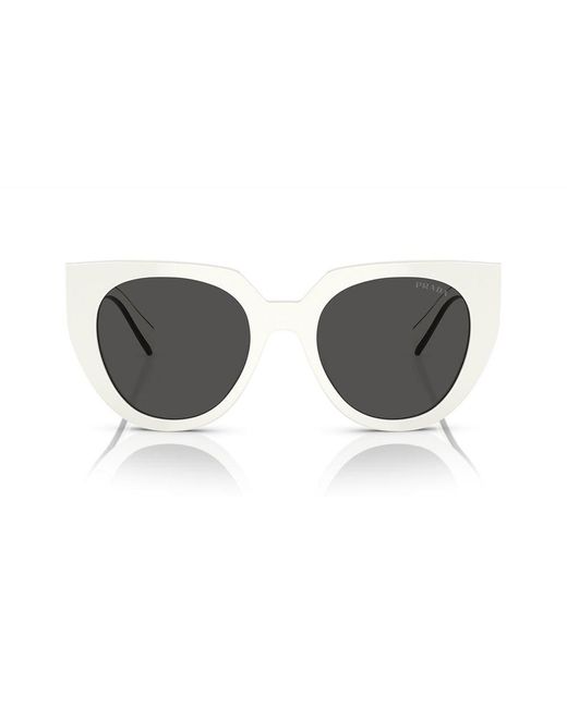 Prada Brown Cat-eye Sunglasses