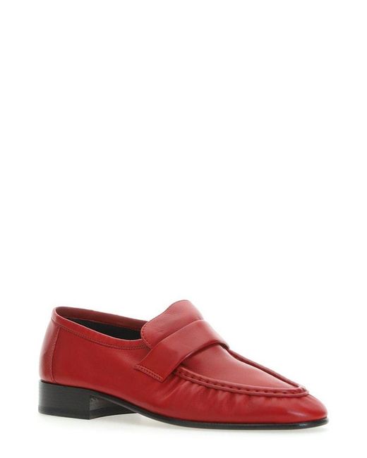 The Row Red Loafers