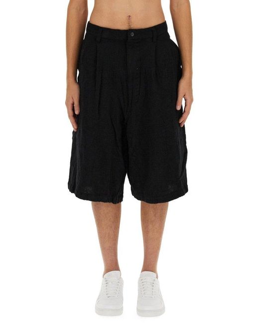 Comme des Garçons Black Oversize Bermuda Shorts for men