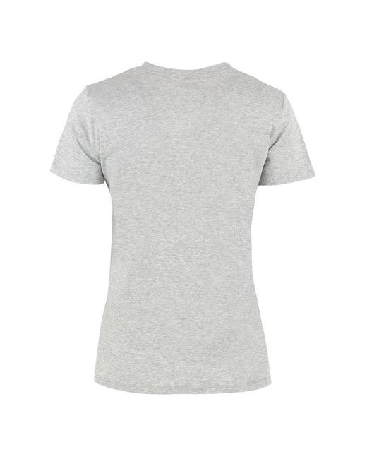 Vince Gray Slim-fit Crewneck T-shirt