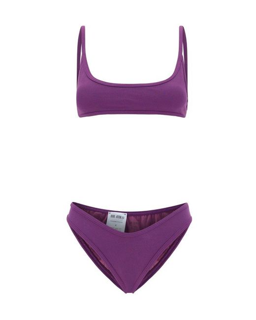 The Attico Purple Swimwear