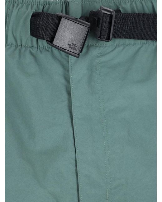 The North Face Blue Cargo Pocket Track Shorts for men