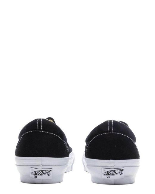 Vans Black Reissue 98 Logo Patch Slip-On Sneakers for men