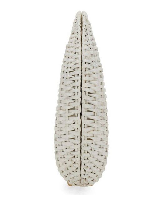 Cult Gaia Metallic Lydia Top Handle Bag