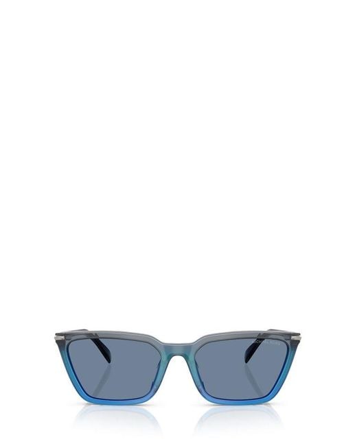 Michael Kors Blue Everglades Cat-Eye Frame Sunglasses for men