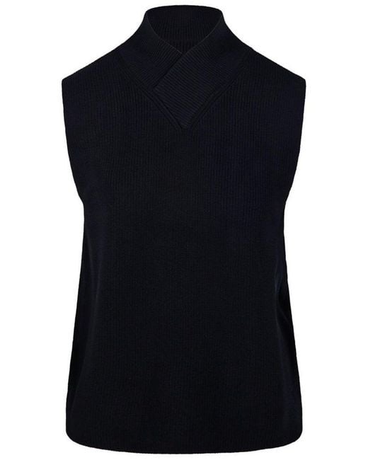 Studio Nicholson Black Sleeveless Jacket