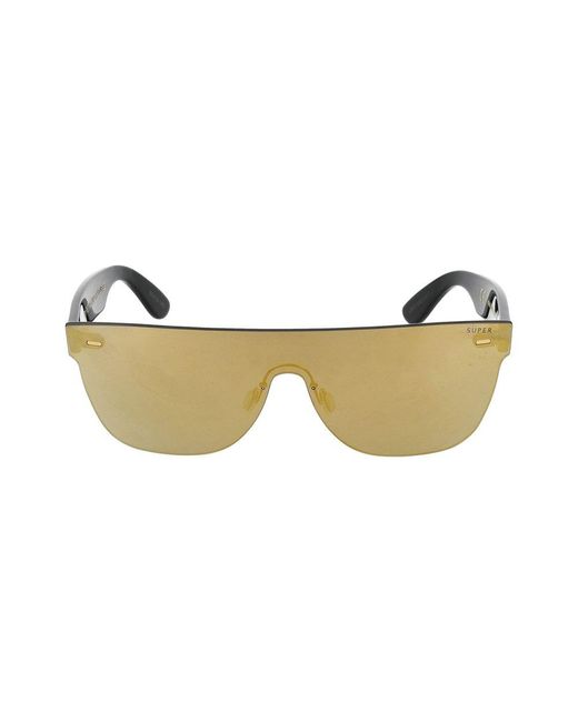 Retrosuperfuture Metallic Aviator Sunglasses