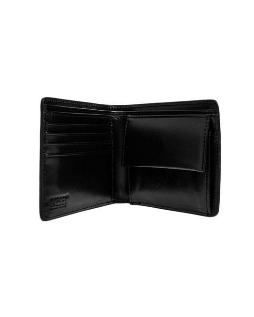 DIESEL Black Wallet With Pc Monogram Pc Logo for men