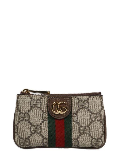 Gucci Ophidia Key Case in Gray Lyst
