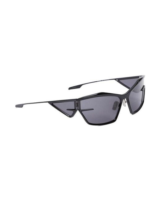 Givenchy Gray Rectangular Frame Sunglasses