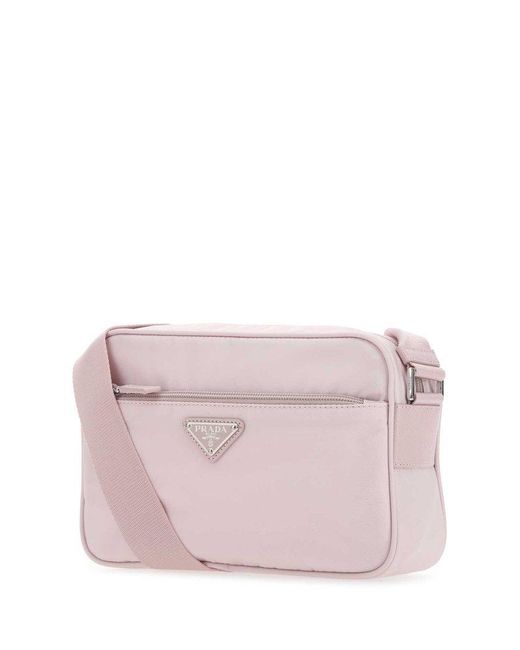 Alabaster Pink Prada Re-edition 2005 Re-nylon Bag