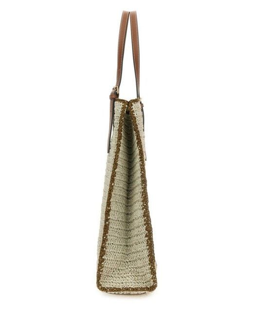 Anya Hindmarch Metallic N/S Wink Tote Bag