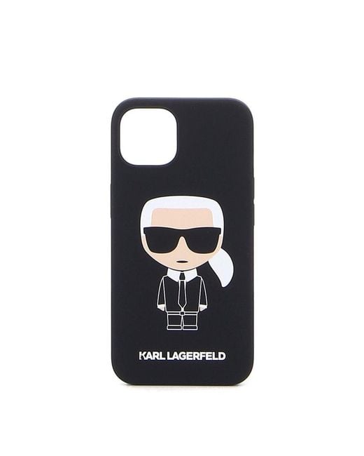 Karl Lagerfeld Black Iphone 13 Phone Case