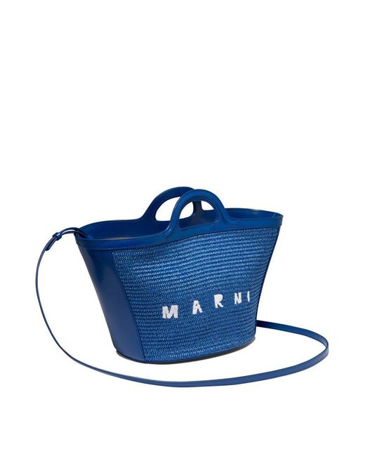 Marni Blue "Tropicalia Small" Handbag