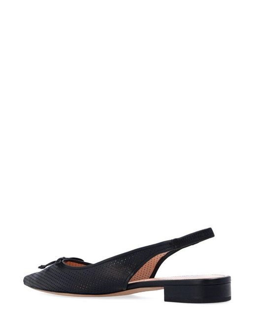Kate Spade Black Cutout Slingback Sandals