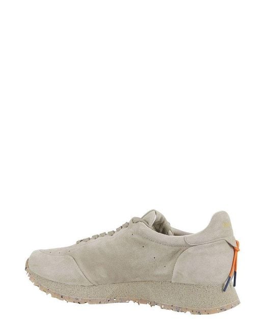 Barracuda Gray Lace-Up Sneakers for men