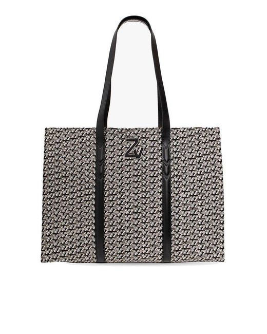 Zadig & Voltaire Black 'zv Initiale' Shopper Bag