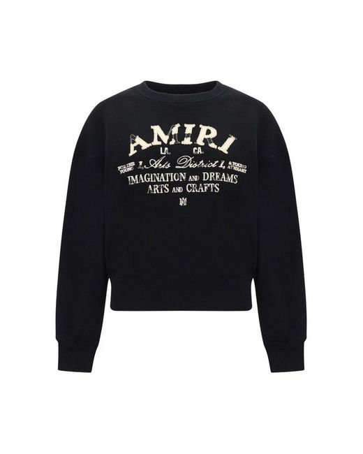 Amiri Black Sweatshirts