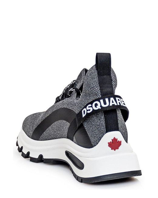 DSquared² Gray Run Ds2 Sneakers for men