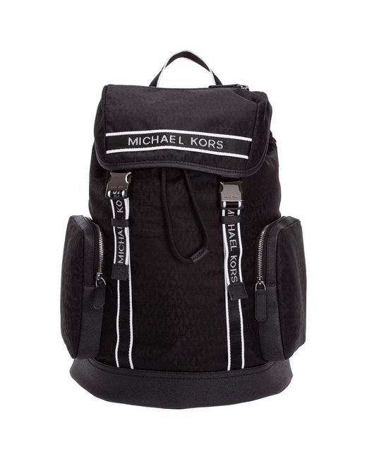 MICHAEL Michael Kors Black Kent Backpack for men