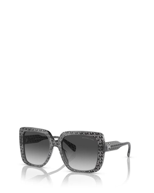 Michael Kors Gray Mallorca Square Frame Sunglasses