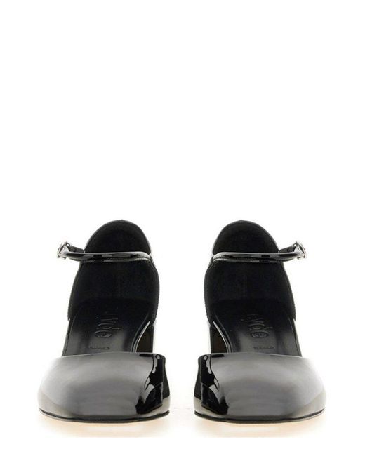 Aeyde Black Aeyde Magda Block Heel Sandals