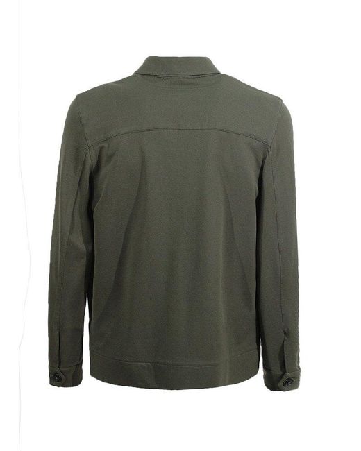 Circolo 1901 Green Long Sleeve Buttoned Jacket for men