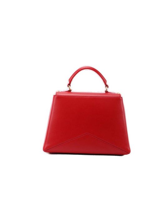 Ballantyne Red Diamond Studded Tote Bag