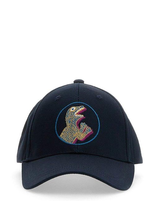 Paul Smith Cotton Dino Baseball Cap 