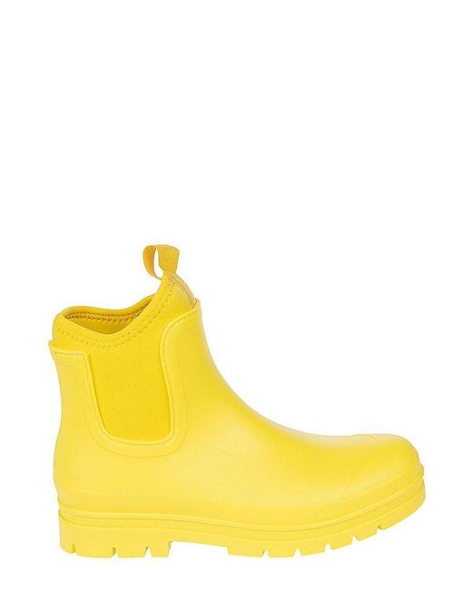 Colors Of California Yellow Pull-On Boots