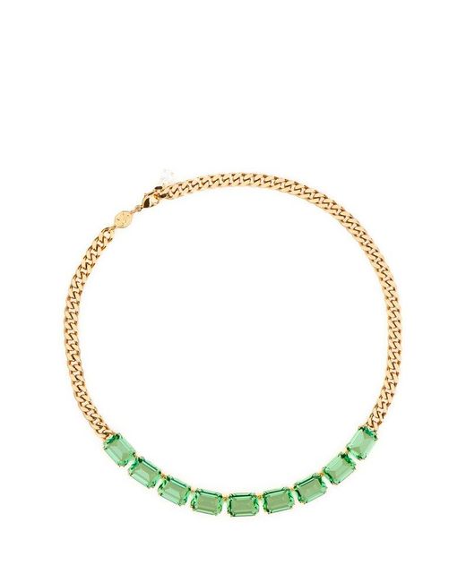 Swarovski Green Millenia Embellished Necklace