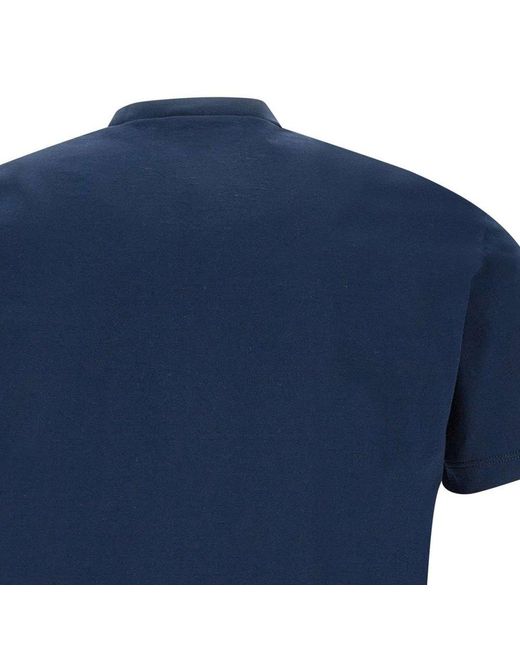 DSquared² Blue Cool Fit Crewneck T-shirt for men