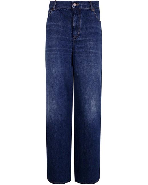 Chloé Blue Straight-Leg Jeans