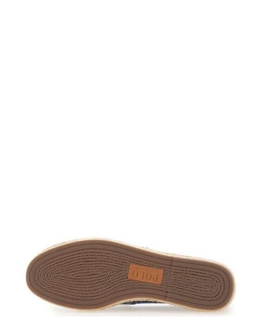 Polo Ralph Lauren Blue Cevio Washed Espadrilles for men