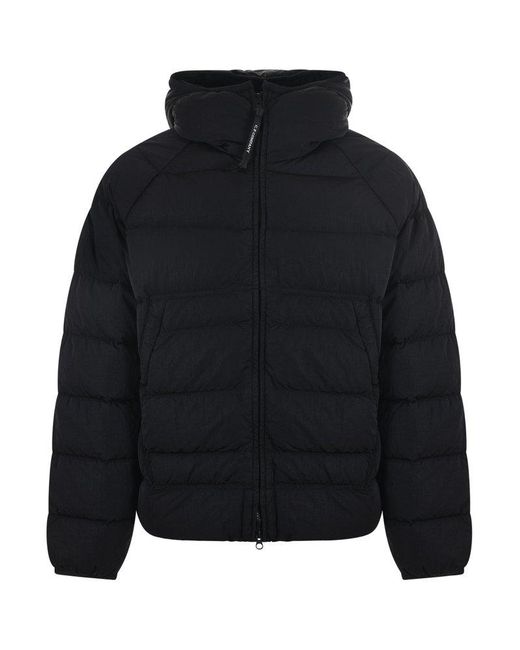 C P Company Blue Down Jacket for men