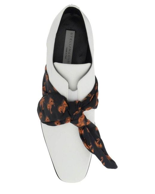Stella McCartney Black Elyse Stud-embellished Platform Shoes