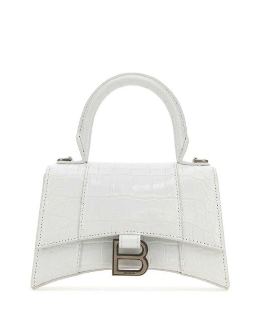 Balenciaga White Handbags.