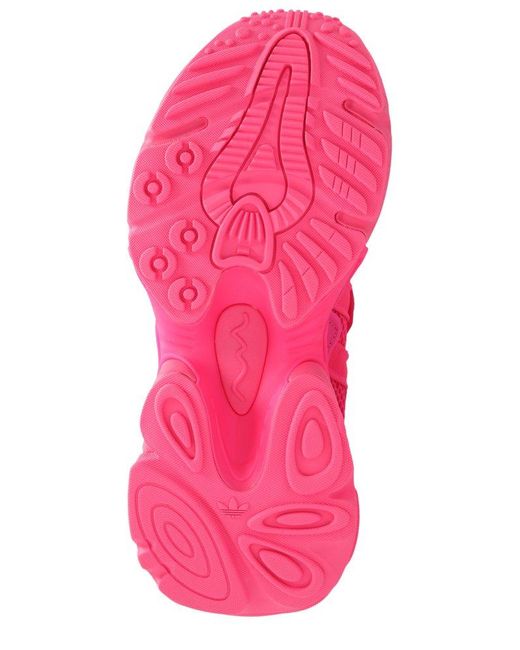 Adidas Originals Pink 'ozthemis' Platform Sneakers,