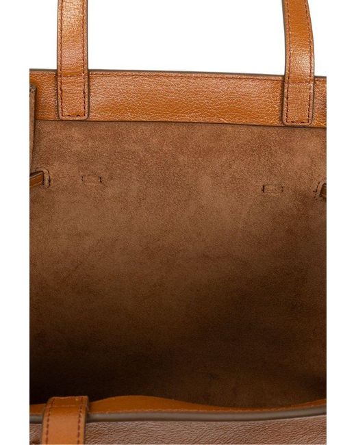 Givenchy Brown 'voyou Small' Shopper Bag,