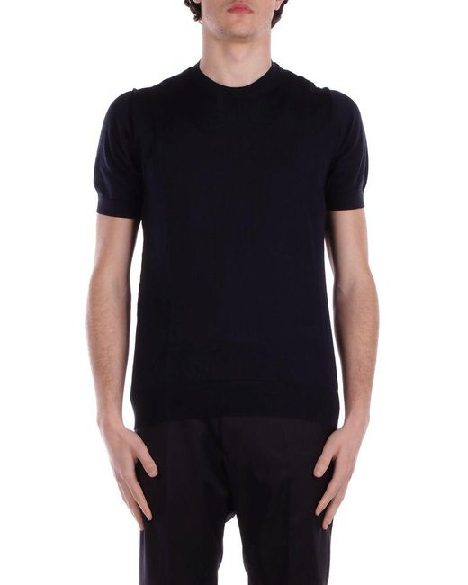 Tagliatore Black Sweaters for men