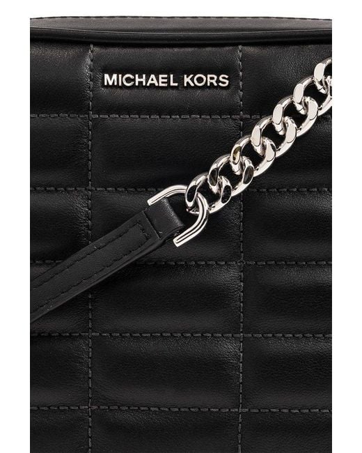 MICHAEL Michael Kors Black Quilted Shoulder Bag,