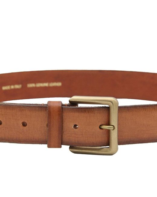 Golden Goose Deluxe Brand Brown Leather Belt for men