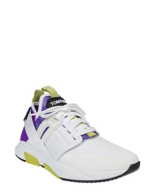 Tom Ford White Jago Low-top Sneakers for men